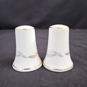 Kaysons Fine China Golden Fantasy Pepper Shakers Set of 2 Made in Japan
